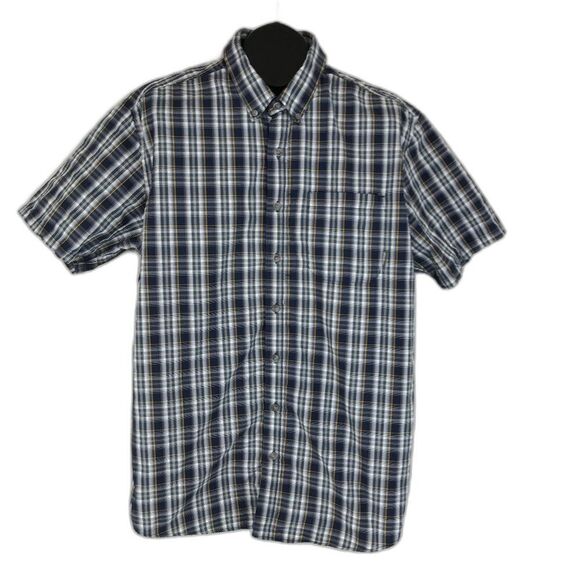 Eddie Bauer Travex Casual Button Up Shirt Men's TXL Plaid Classic Fit Outdoor - Picture 1 of 11